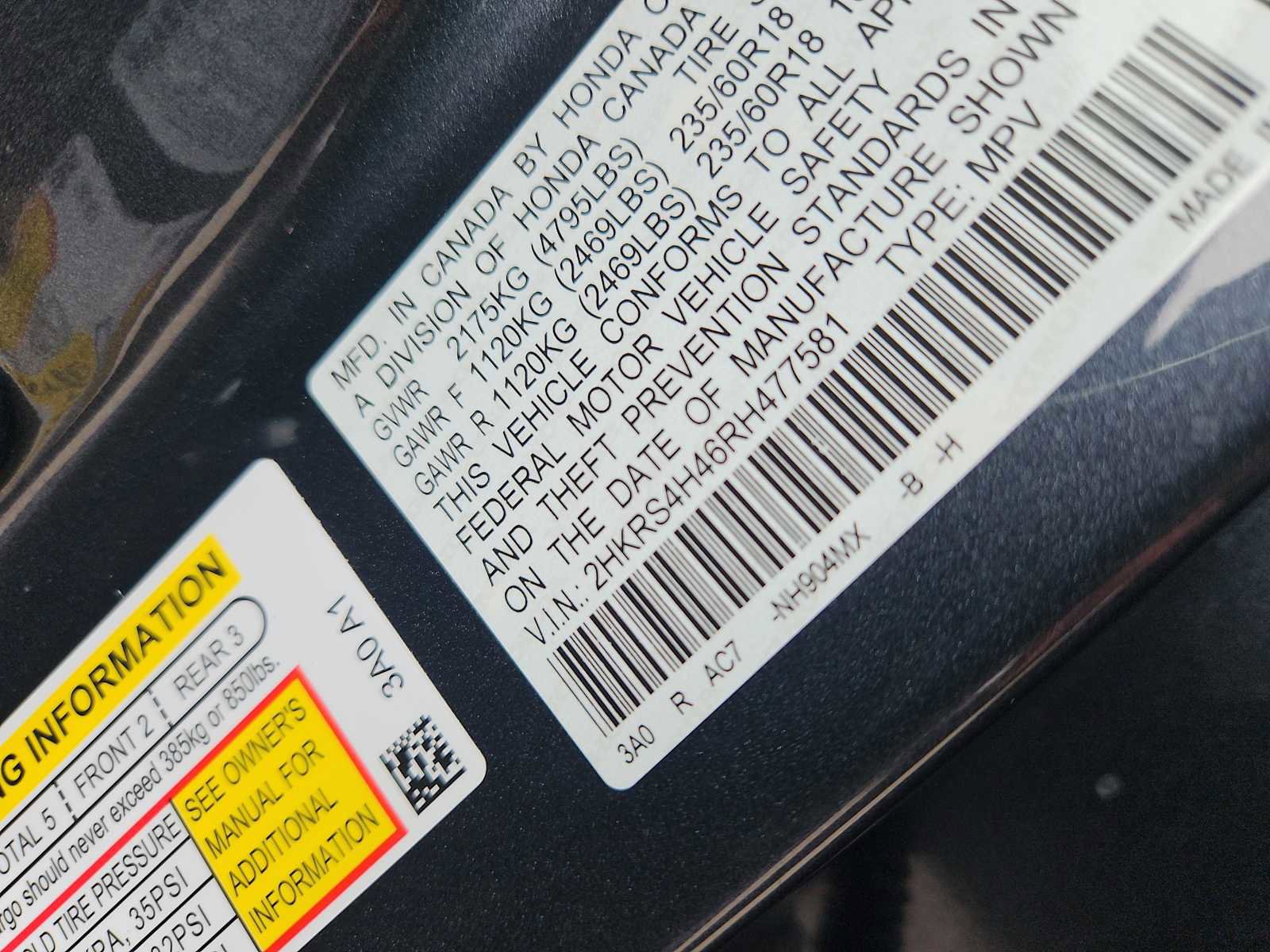 Certified 2024 Honda CR-V EX image 13