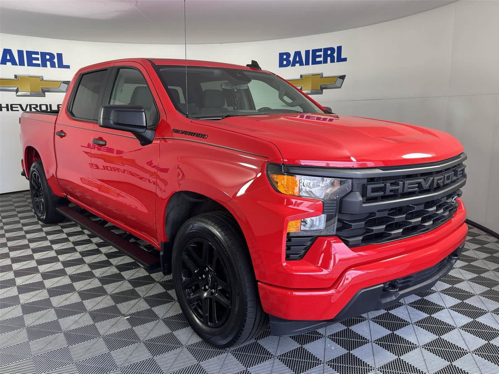 Used 2023 Chevrolet Silverado 1500 Custom w/ LPO, Dark Essentials Package AWD/4WD image 7
