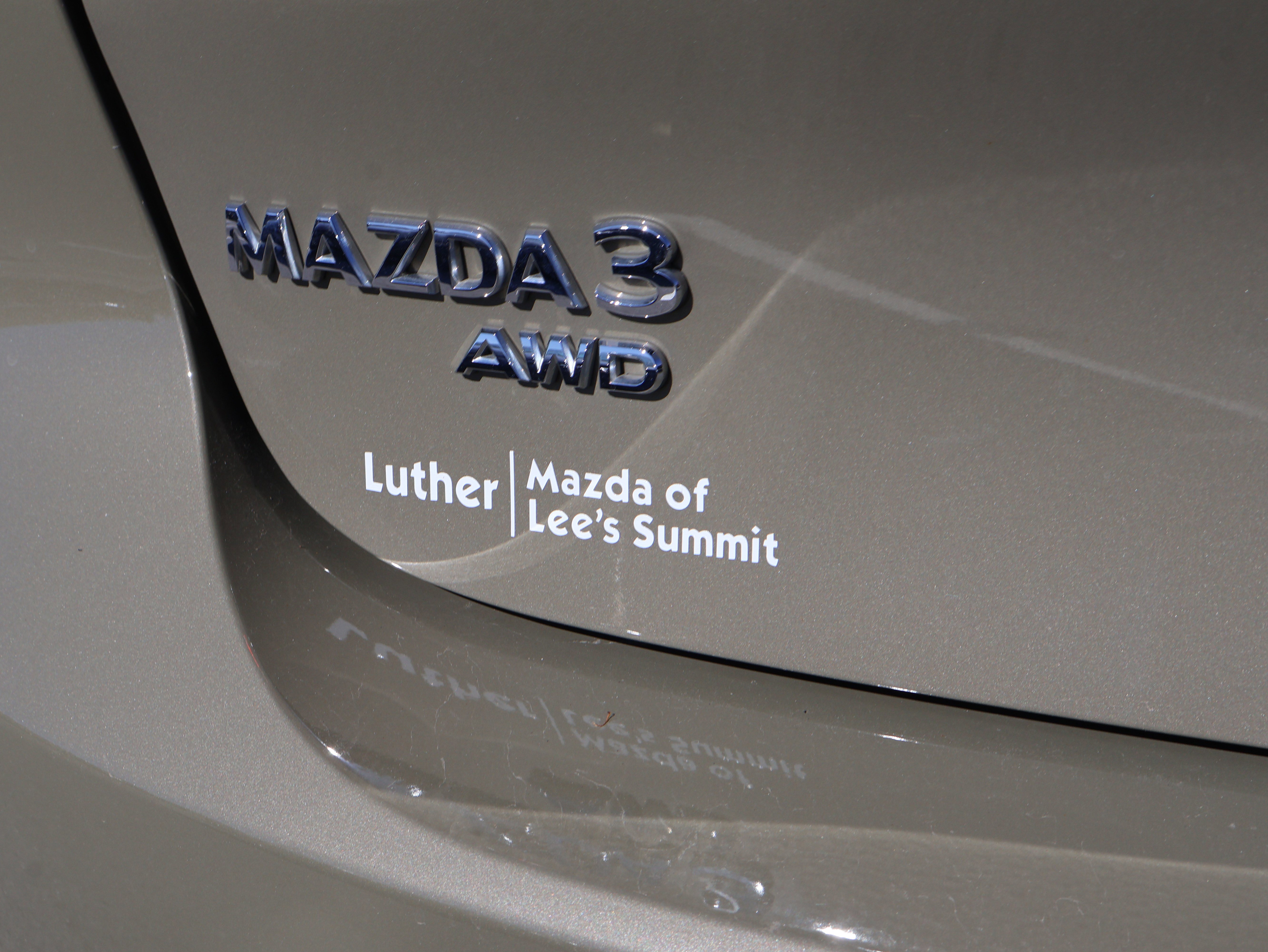 Certified 2025 MAZDA MAZDA3 Carbon AWD/4WD image 14
