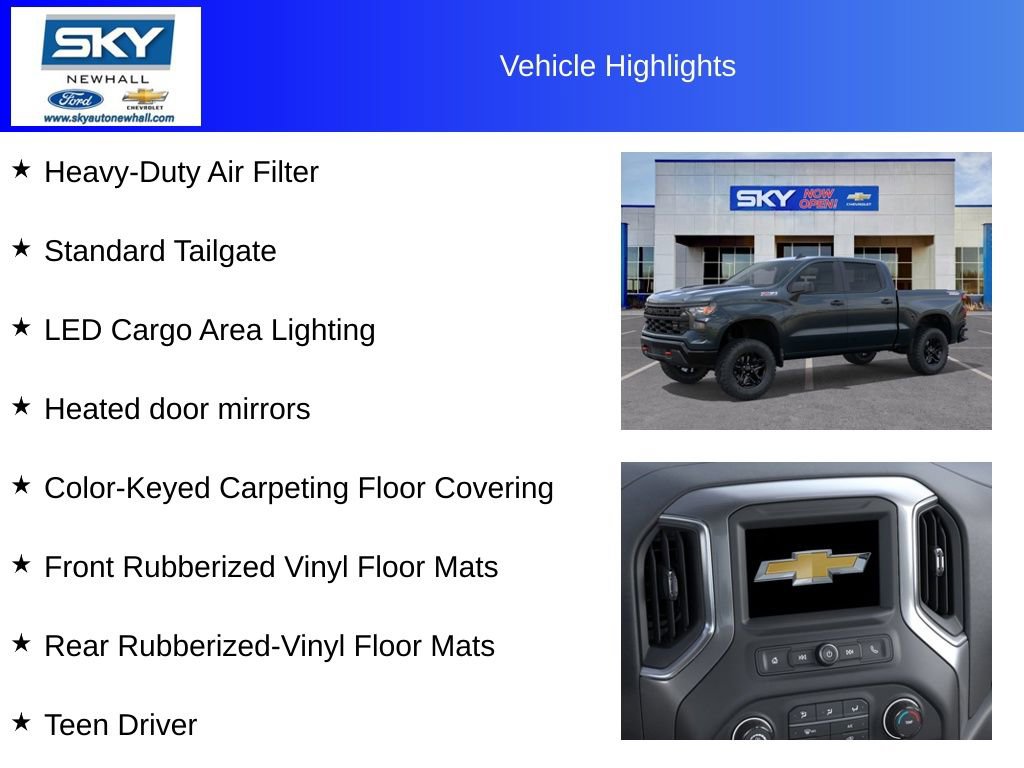 New 2026 Chevrolet Silverado 1500 Custom Trail Boss image 32