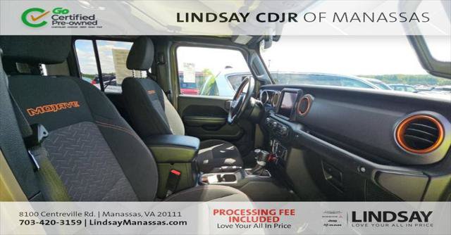 Certified 2020 Jeep Gladiator Mojave AWD/4WD image 8