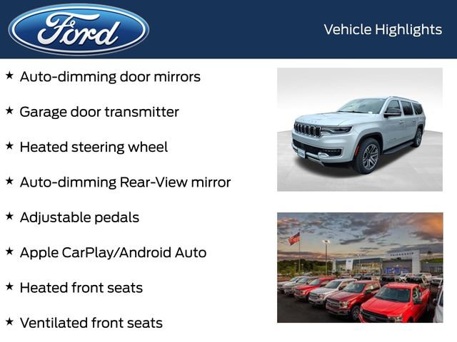 Used 2024 Jeep Wagoneer L Series II w/ Flexible Seating Group image 9