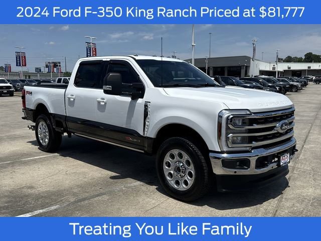 Used 2024 Ford F350 King Ranch w/ FX4 Off-Road Package