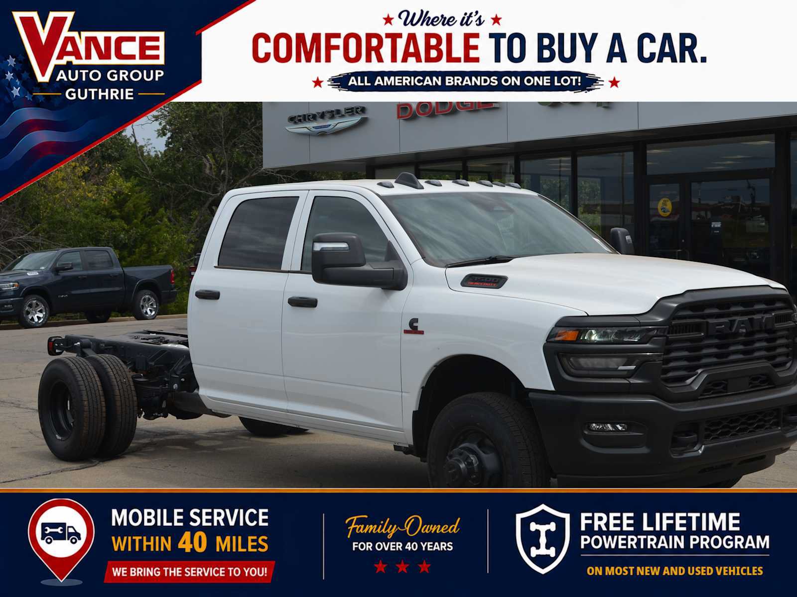 New 2026 RAM 3500 Tradesman AWD/4WD image 1