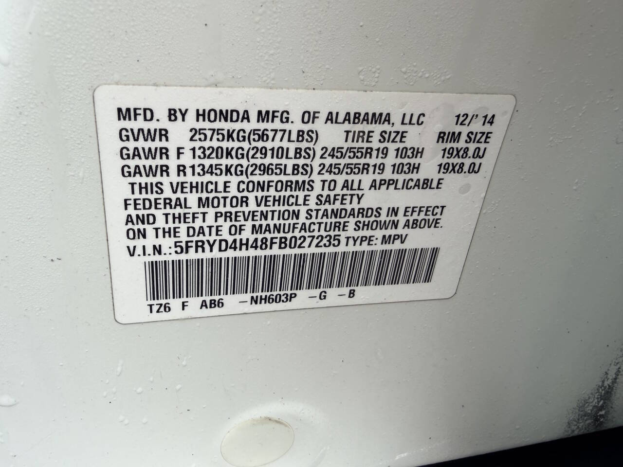 Used 2015 Acura MDX SH AWD w/Tech 4dr SUV w/Techno image 34