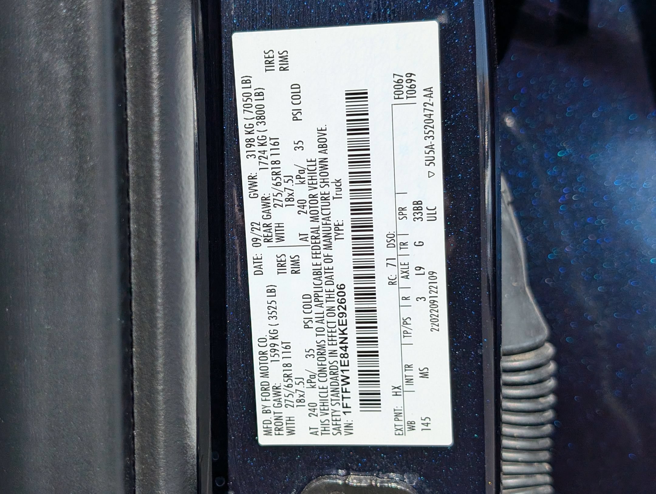 Certified 2022 Ford F150 XLT w/ Equipment Group 302A High AWD/4WD image 26