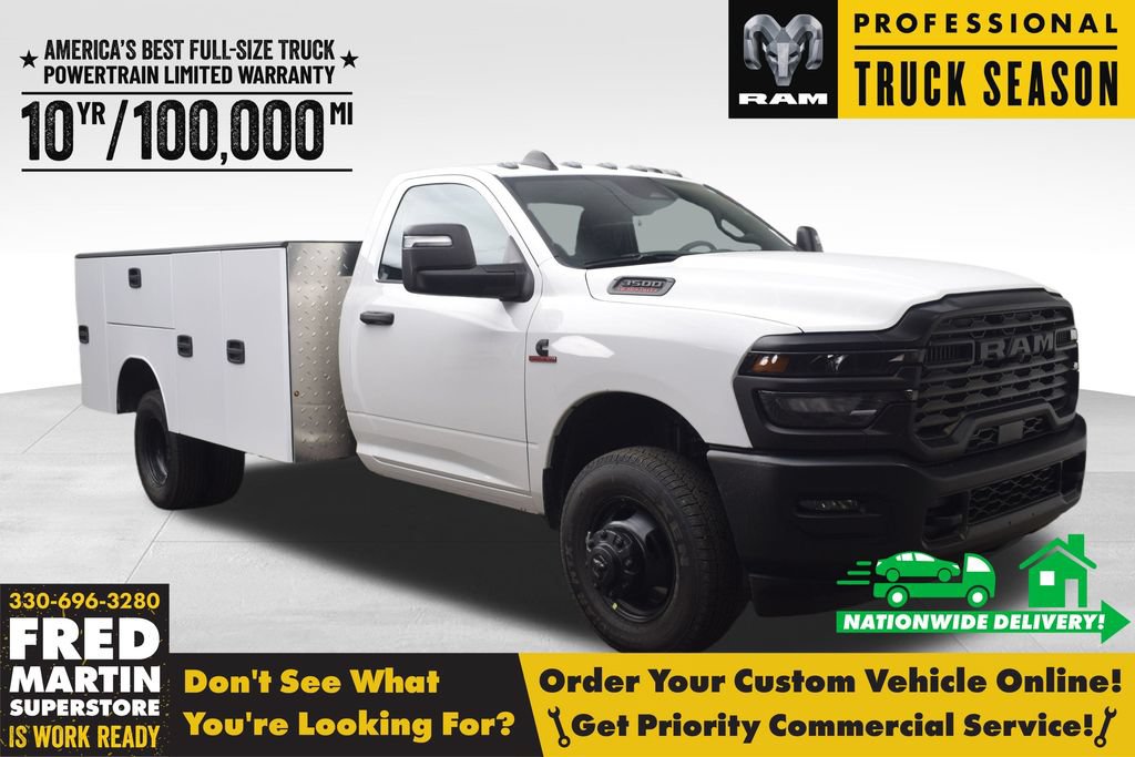 New 2026 RAM 3500 Tradesman RWD 360° Tour