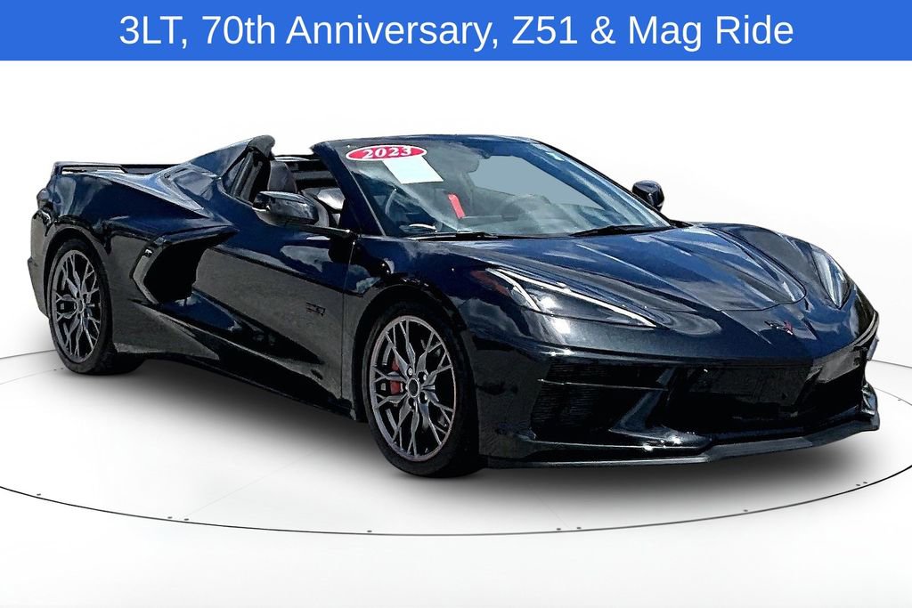 Used 2023 Chevrolet Corvette Stingray Premium Conv w/ Z51 Performance Package RWD image 1