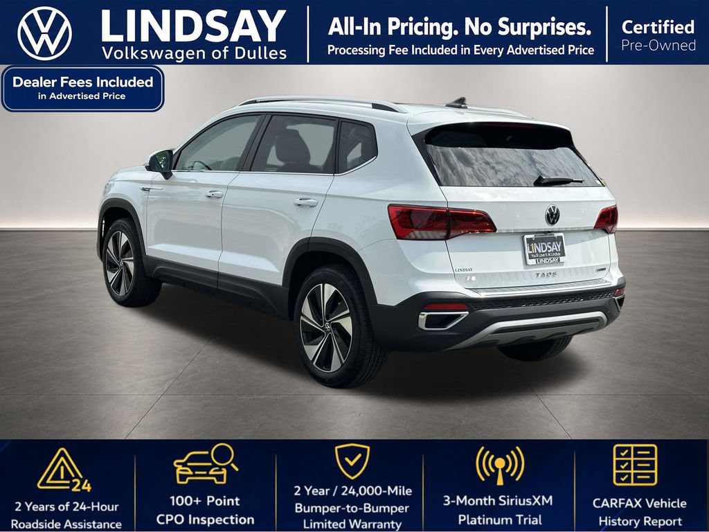 Used 2024 Volkswagen Taos SE w/ Panoramic Sunroof Package AWD/4WD image 5