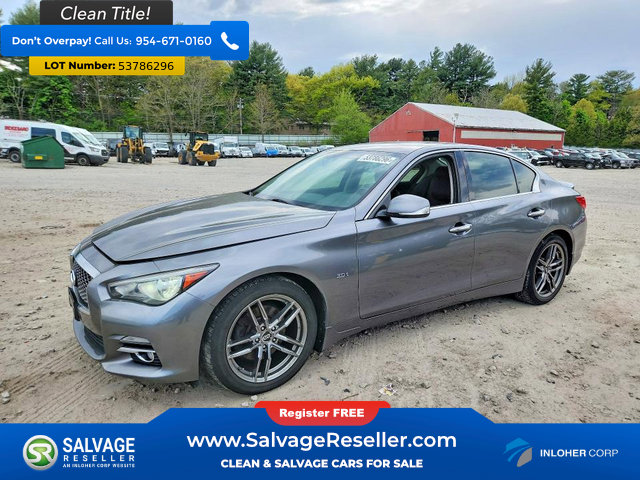 Used 2017 INFINITI Q50 3.0t Premium w/ 3.0T Premium Plus Package AWD/4WD image 1
