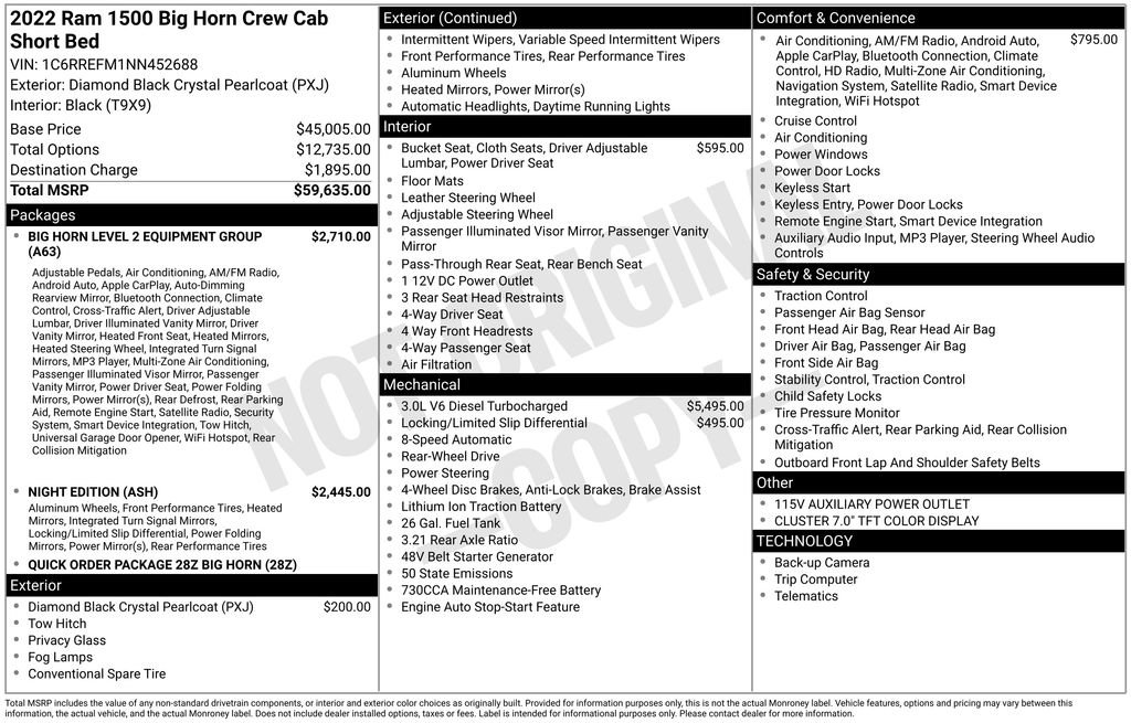 Used 2022 RAM 1500 Big Horn image 6