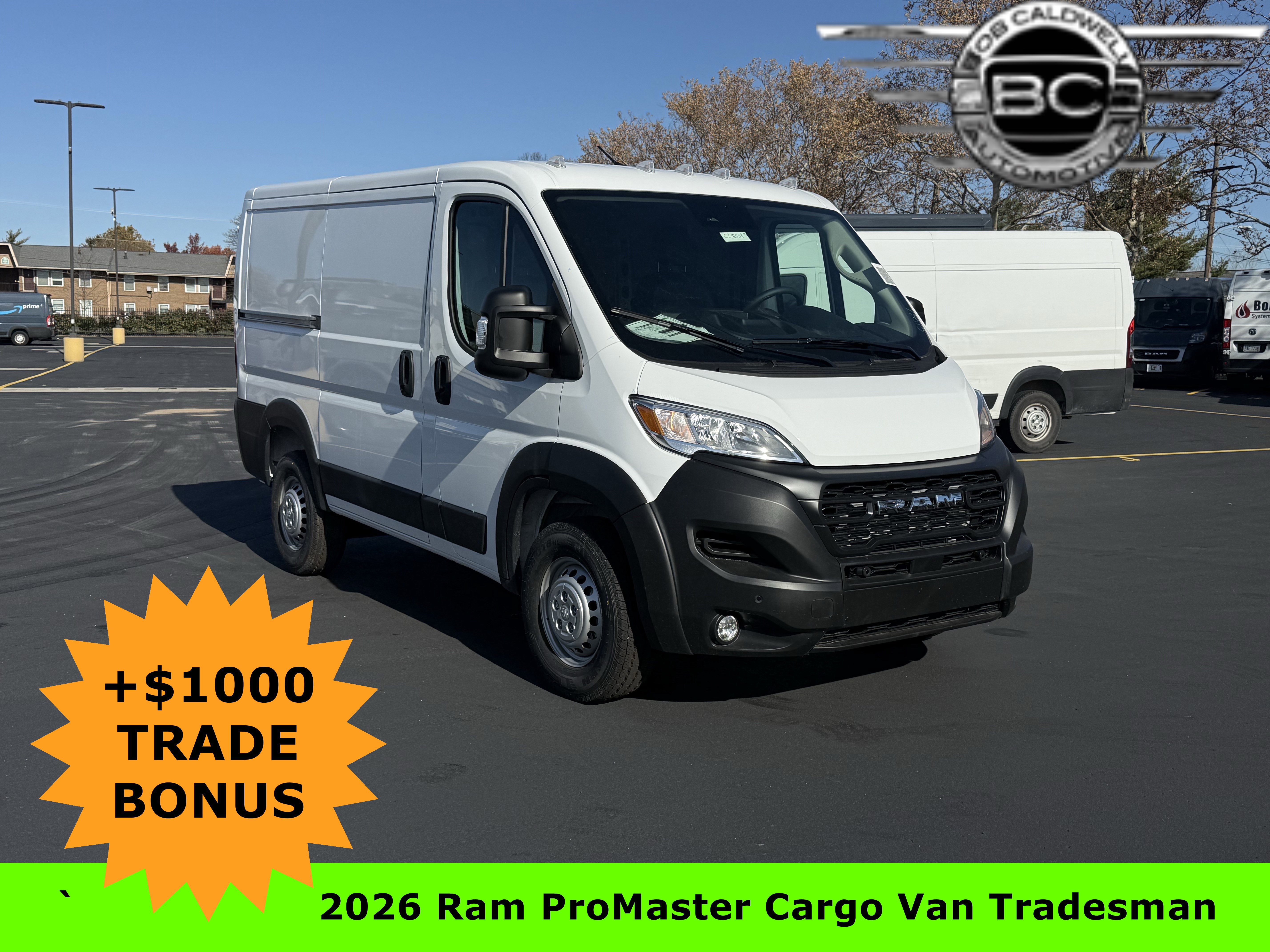 New 2026 RAM ProMaster 1500 w/ Safety Group