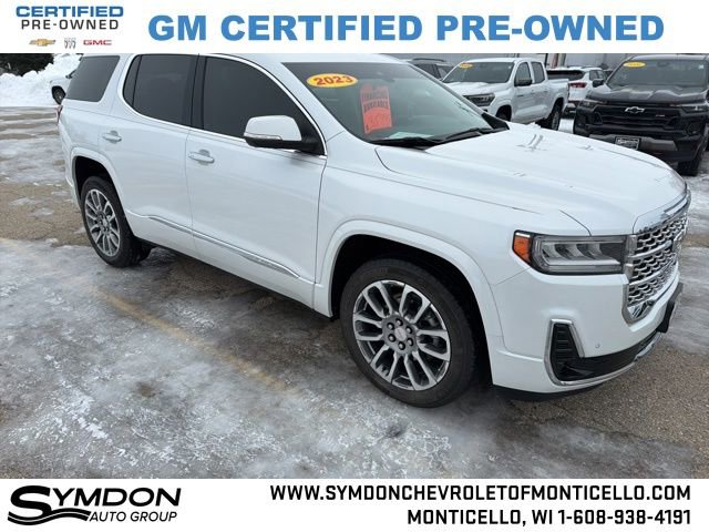 Certified 2023 GMC Acadia Denali w/ Denali Technology Package image 1