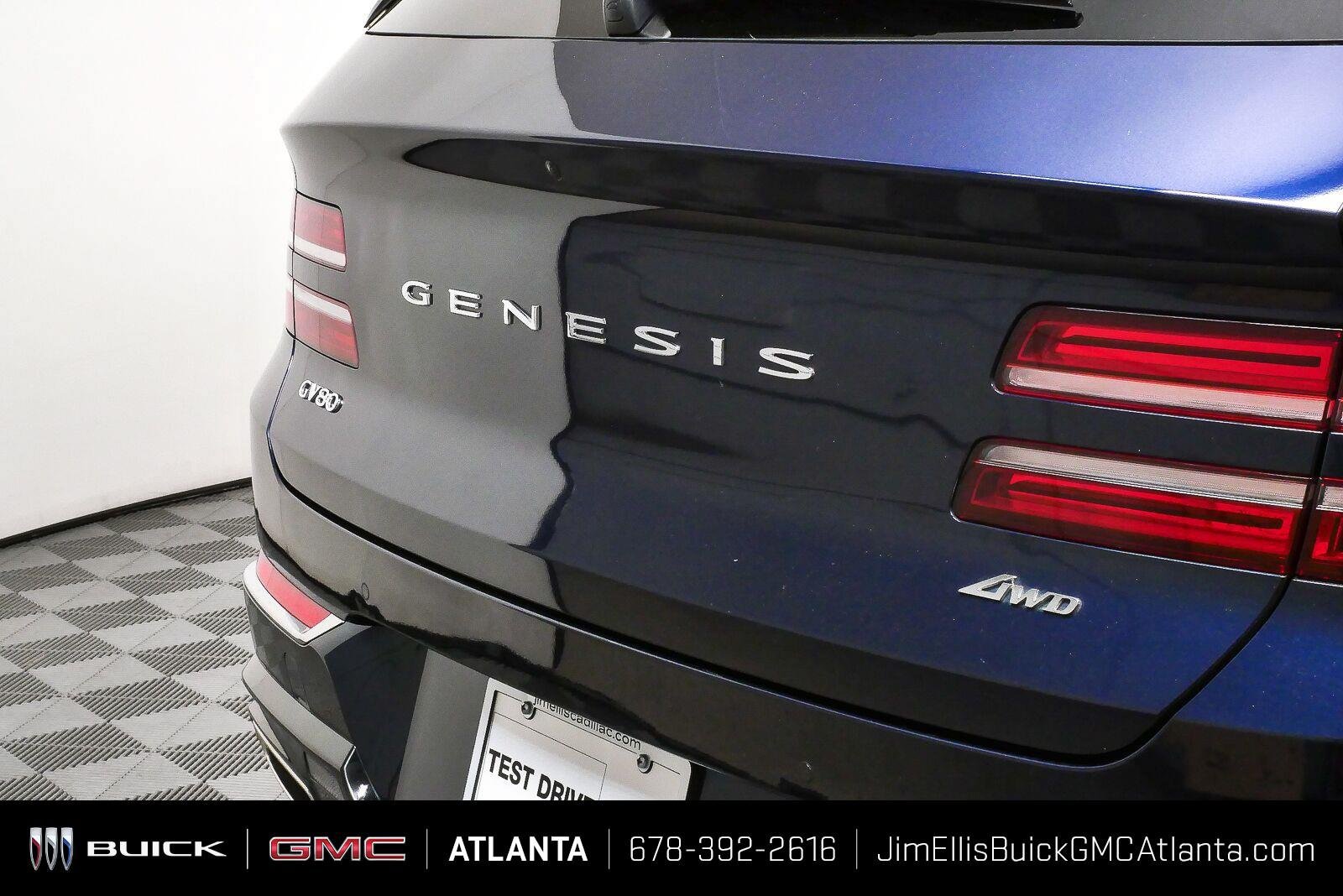 Used 2022 Genesis GV80 2.5T w/ Prestige Package 04 AWD/4WD image 38