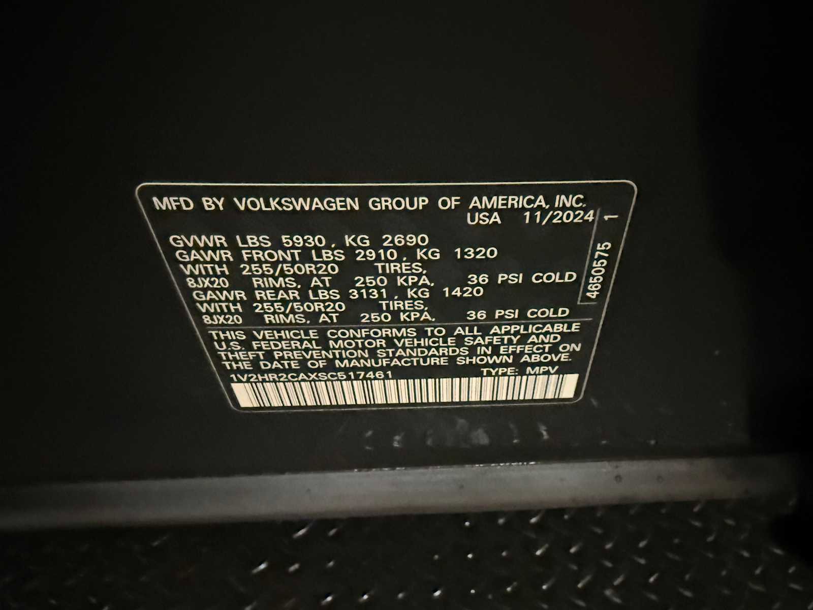 Certified 2025 Volkswagen Atlas SE image 38