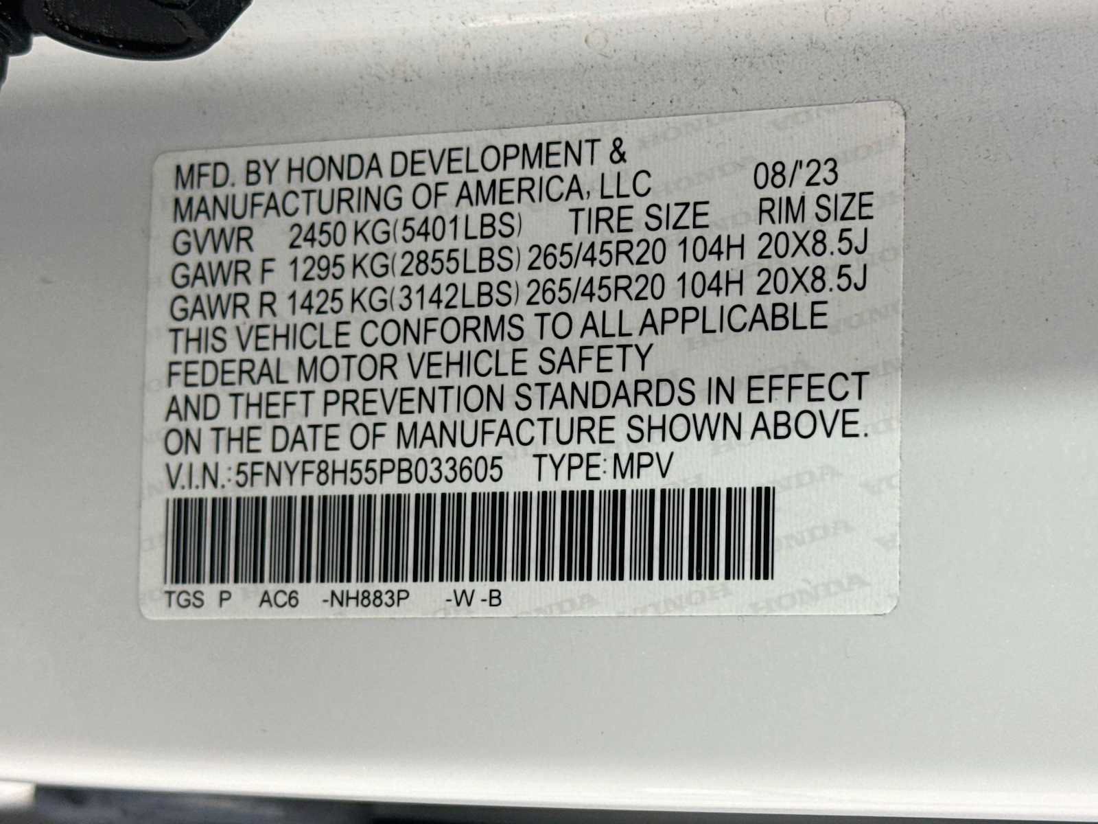 Used 2023 Honda Passport EX-L image 30