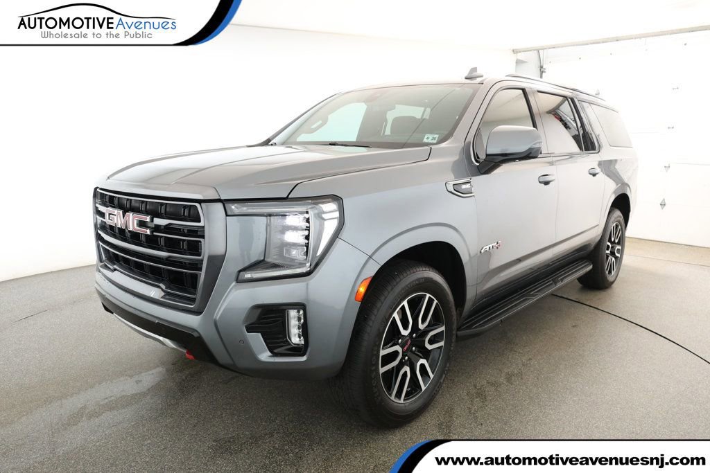Used 2021 GMC Yukon XL AT4 w/ Rear Media and Nav Package
