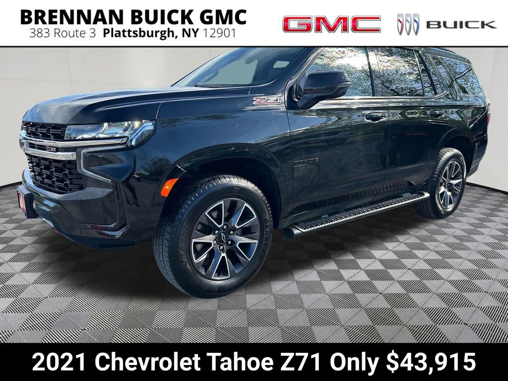 Certified 2021 Chevrolet Tahoe Z71 w/ Z71 Signature Package AWD/4WD 360° Tour