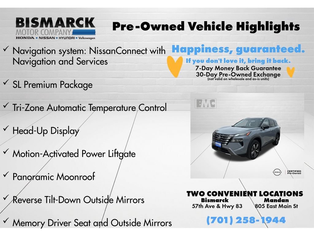 Used 2025 Nissan Rogue SL w/ SL Premium Package AWD/4WD image 5