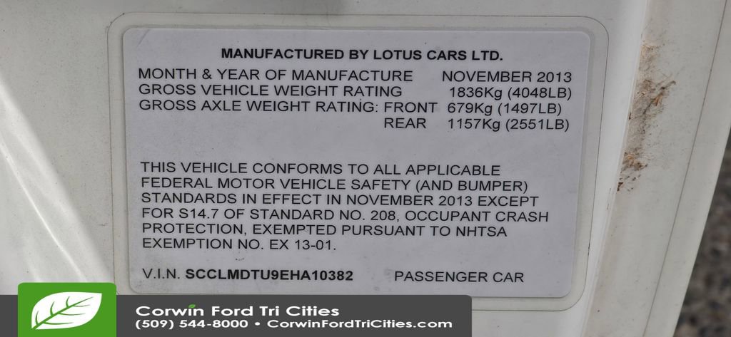 Used 2014 Lotus Evora 2+2 RWD image 18