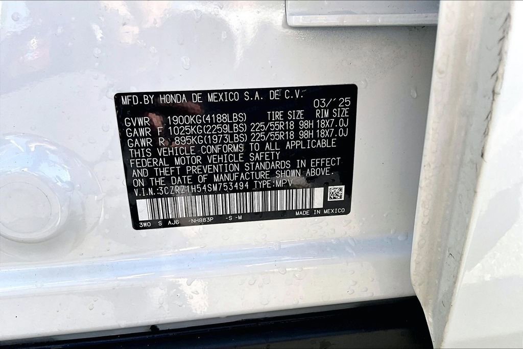 Used 2025 Honda HR-V Sport image 14