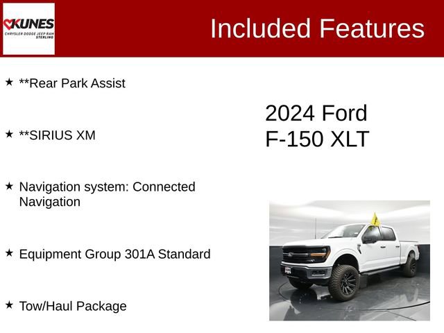 Used 2024 Ford F150 XLT w/ Tow/Haul Package image 3