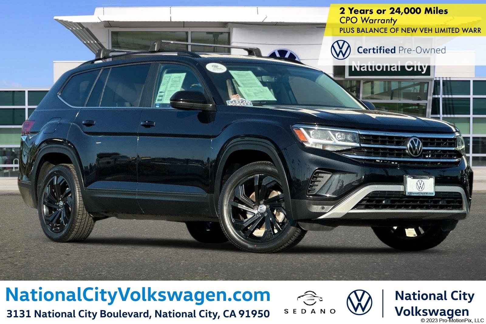 Certified 2022 Volkswagen Atlas SE