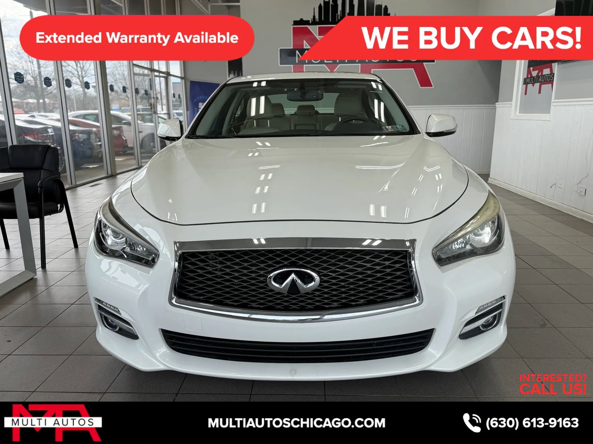 Used 2014 INFINITI Q50 Premium w/ Navigation Package AWD/4WD image 6