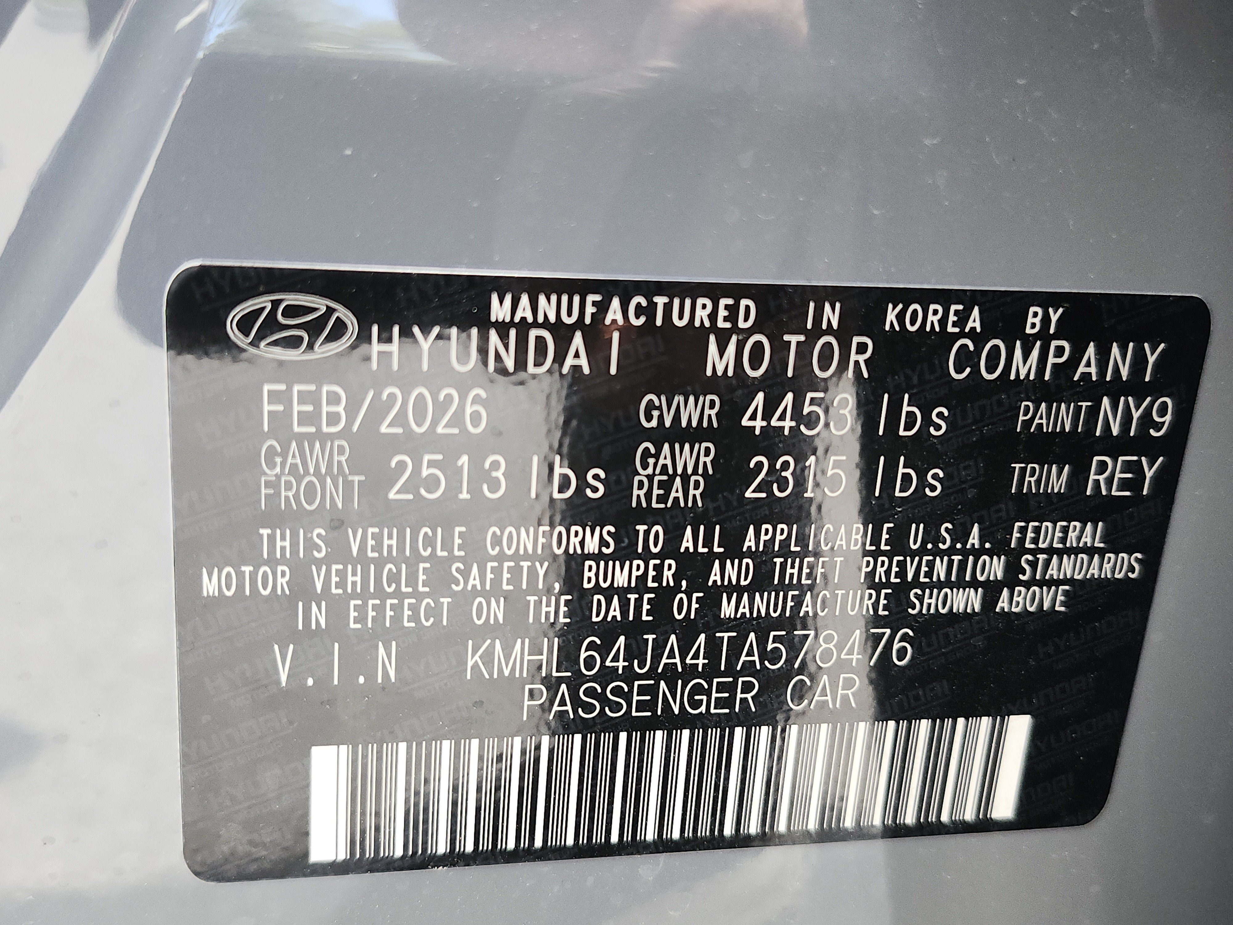 New 2026 Hyundai Sonata SEL FWD image 22