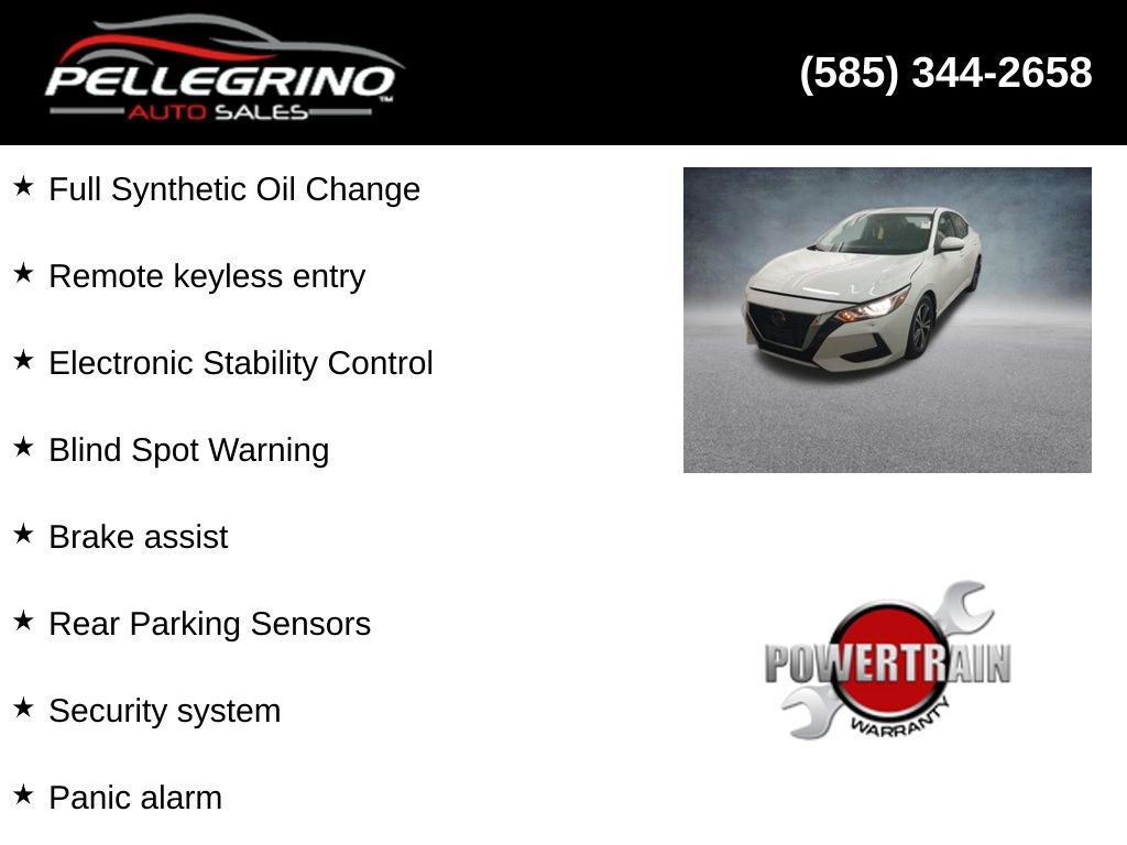 Used 2020 Nissan Sentra SV image 2