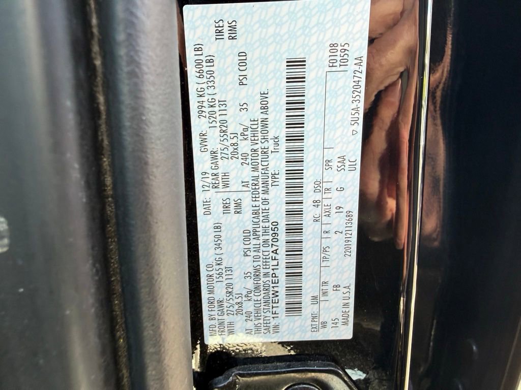 Used 2020 Ford F150 XLT w/ Equipment Group 302A Luxury AWD/4WD image 10