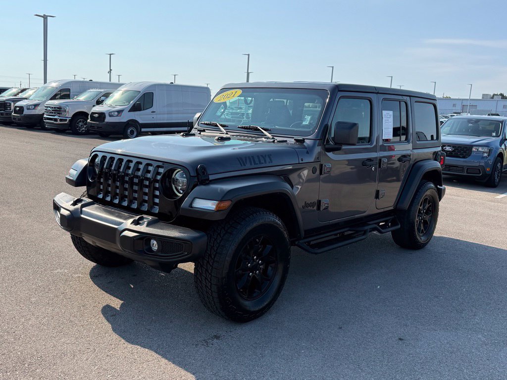 Used 2021 Jeep Wrangler Unlimited Sport AWD/4WD image 38