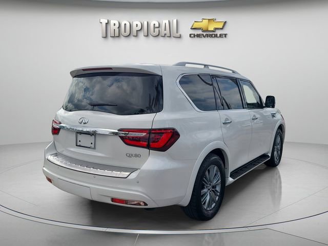 Used 2022 INFINITI QX80 Luxe w/ Cargo Package RWD image 3