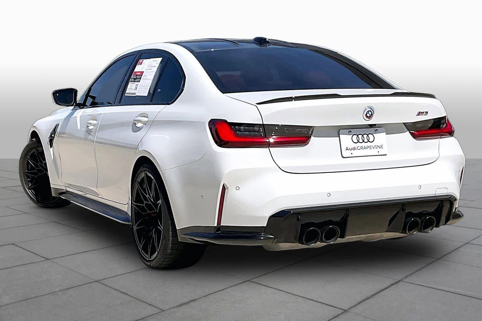 Used 2023 BMW M3 w/ Parking Assistance Package RWD image 12