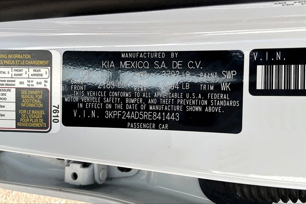 Used 2024 Kia Forte LXS w/ LXS Technology Package image 35