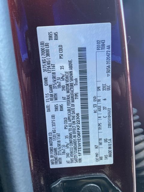 Used 2015 Ford F150 XLT w/ Equipment Group 301A Mid image 30