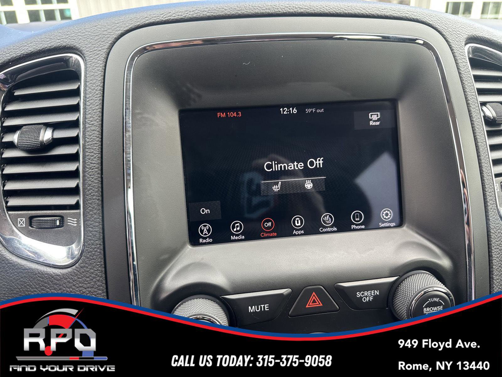 Used 2018 Dodge Durango SXT w/ Quick Order Package 2BB AWD/4WD image 16