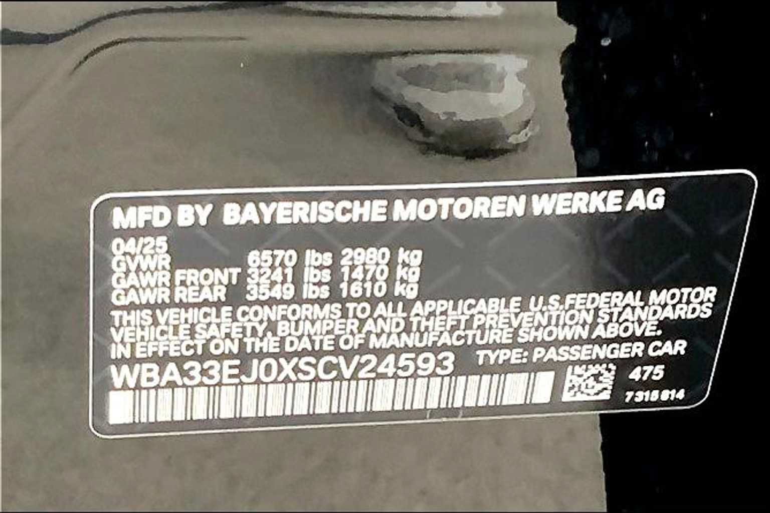 New 2025 BMW 760i xDrive AWD/4WD image 19