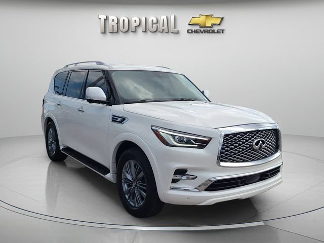 Used 2022 INFINITI QX80 Luxe w/ Cargo Package RWD image 4