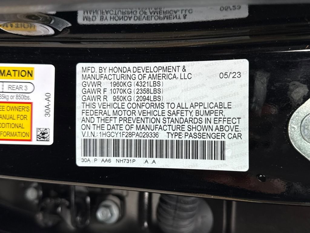 Certified 2023 Honda Accord LX image 29