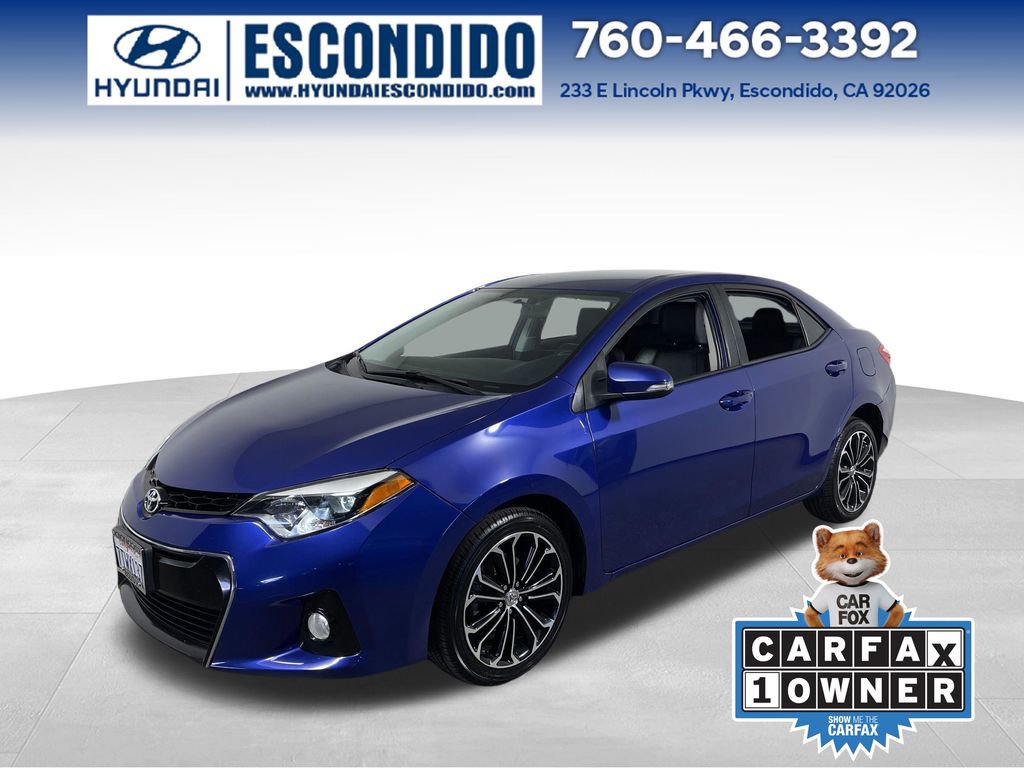 Used 2016 Toyota Corolla S FWD image 1