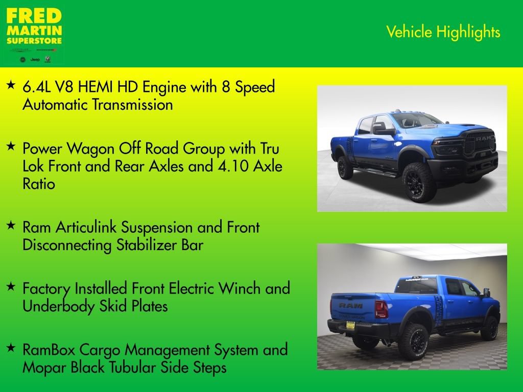 New 2026 RAM 2500 Power Wagon AWD/4WD image 8