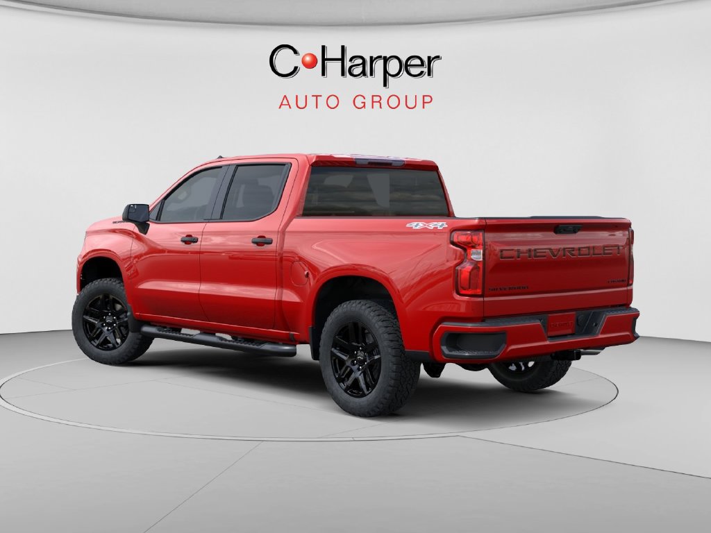 New 2026 Chevrolet Silverado 1500 Custom w/ LPO, Dark Essentials Package AWD/4WD image 3