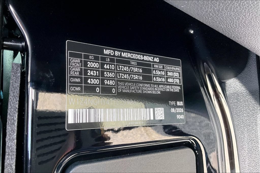 New 2026 Mercedes-Benz Sprinter 2500 image 12