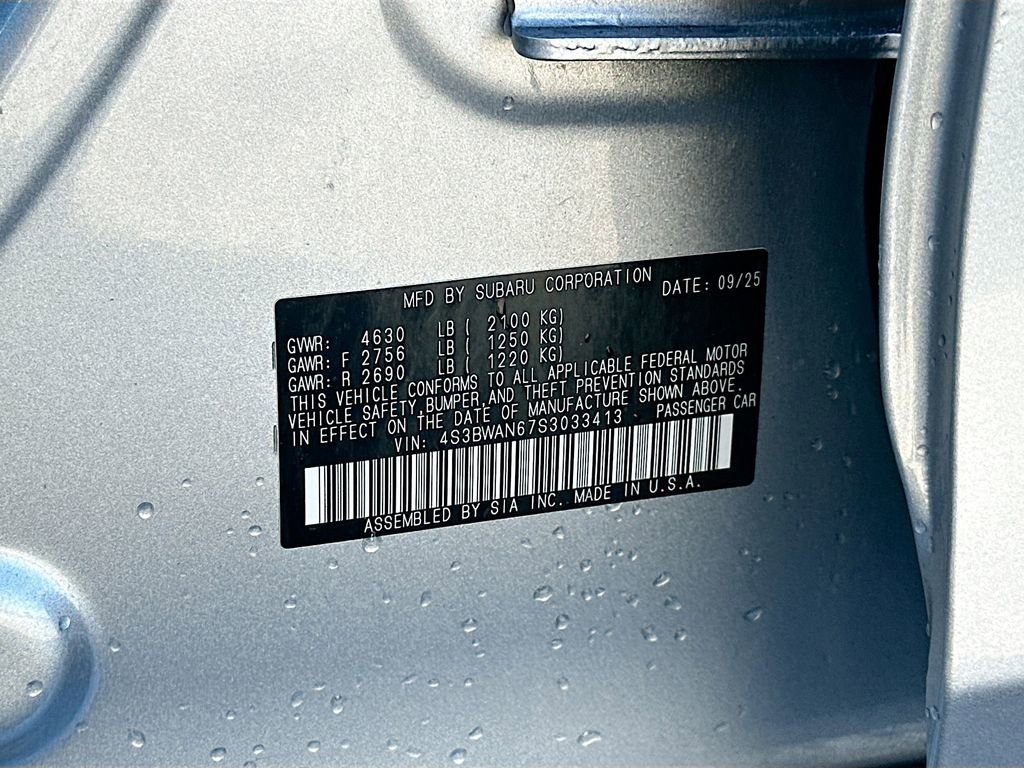 New 2025 Subaru Legacy Limited image 33