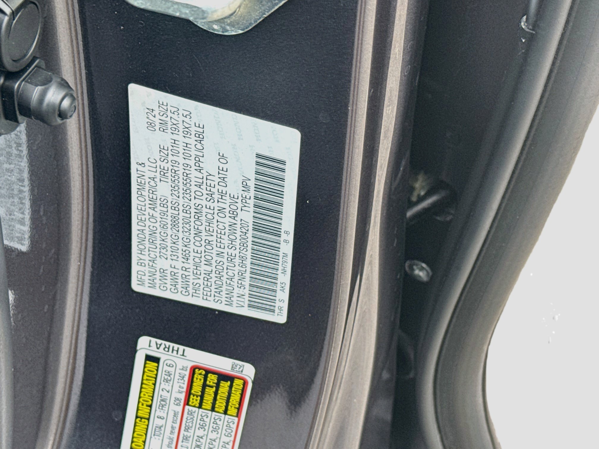 Certified 2025 Honda Odyssey Touring image 36