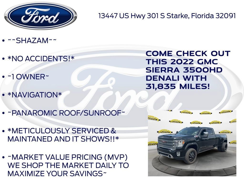 Used 2022 GMC Sierra 3500 Denali AWD/4WD image 5