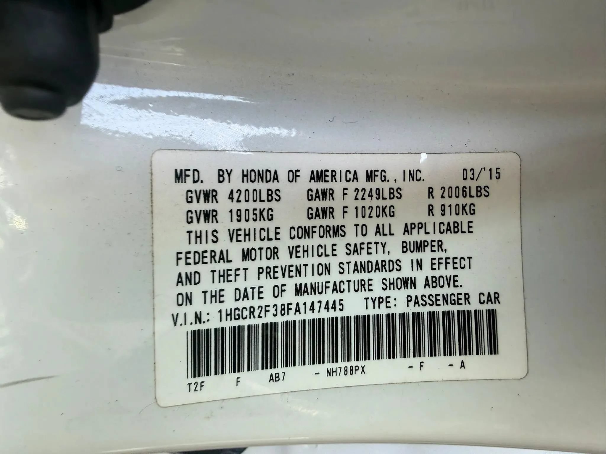 Used 2015 Honda Accord LX image 28