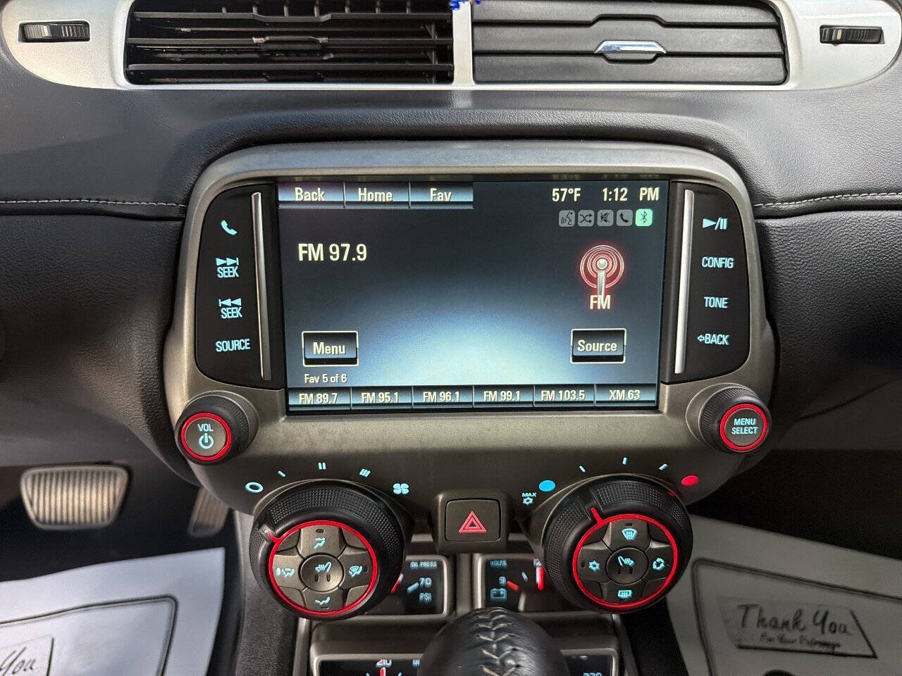 Used 2014 Chevrolet Camaro SS w/ RS Package RWD image 30