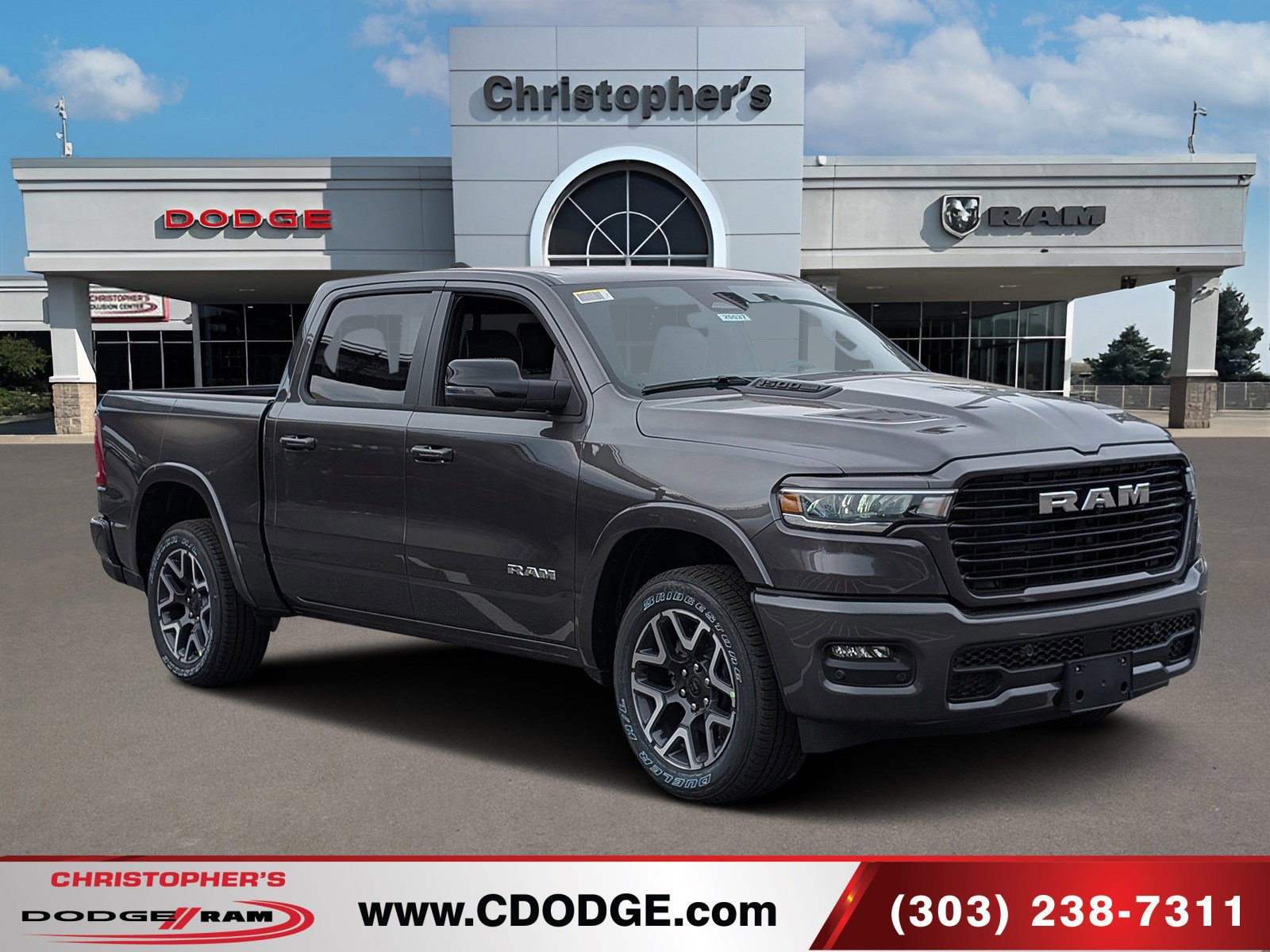 New 2025 RAM 1500 Laramie w/ Sport Appearance Package